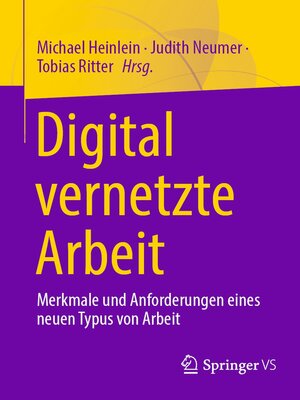 cover image of Digital vernetzte Arbeit